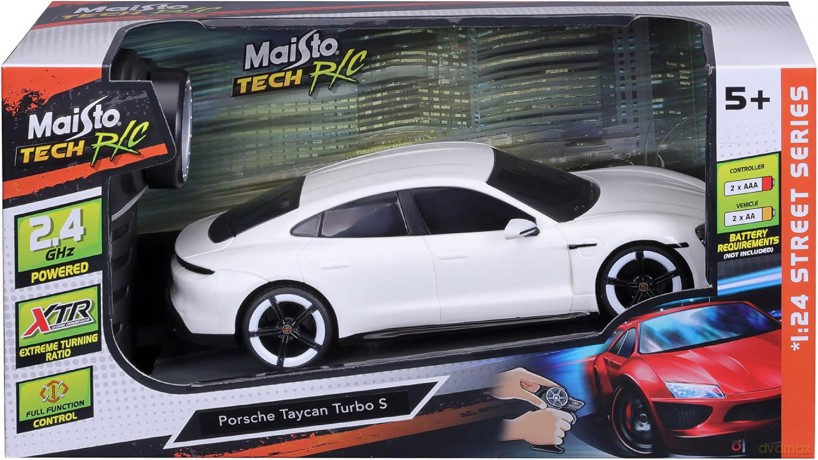 MAISTO 81528 Porsche Taycan Turbo S Radio Control Car