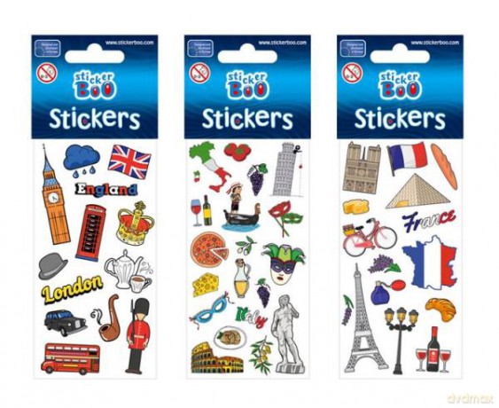 Naklejki Sticker Boo Europe 489559 mix Starpak