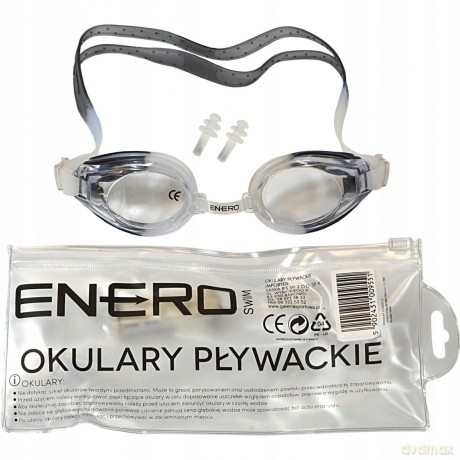 Okulary pływackie Enero czarne PP 1009551 [SPORT]