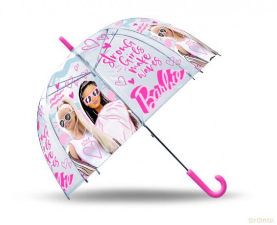 Parasolka przezroczysta automatyczna 48 cm Barbie BB00011 Kids