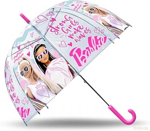 Parasolka przezroczysta automatyczna 48 cm Barbie BB00011 Kids