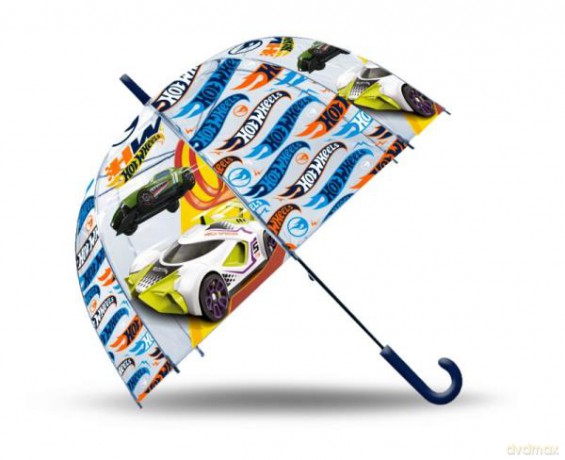 Parasolka przezroczysta automatyczna 48 cm Hot Wheels HW00007 Kids