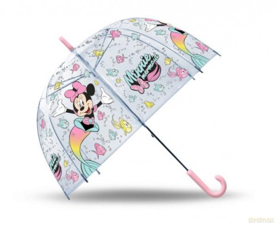 Parasolka przezroczysta automatyczna 48 cm Myszka Minnie MN30025 Kids