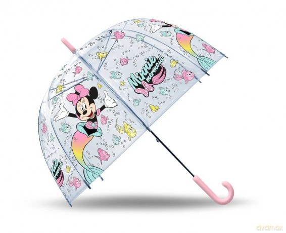 Parasolka przezroczysta automatyczna 48 cm Myszka Minnie MN30025 Kids
