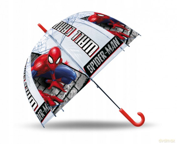 Parasolka przezroczysta automatyczna 48 cm Spiderman SP50024 Kids