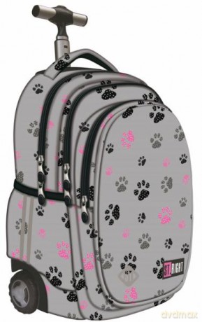 Plecak na kółkach STRIGHT TB-01 Paws