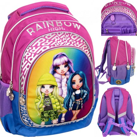 Plecak RAINBOW HIGH SILVER STYLE, AB330