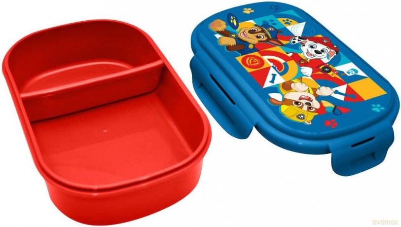 Pudełko śniadaniowe + sztućce 21x14x6 cm PAW PATROL Psi Patrol PW19932 Kids