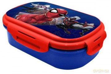 Pudełko śniadaniowe + sztućce 21x14x6 cm Spiderman SP16033 Kids