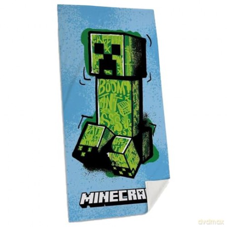 Ręcznik plażowy 70x140 cm bawełniany Minecraft MNC-437T Kids