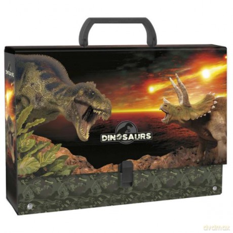 Teczka z rączką gruba Dinozaur 18