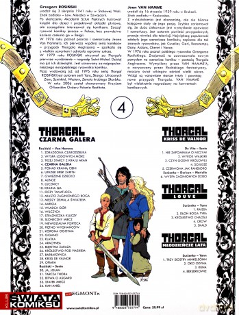 Thorgal Tom 04: Czarna Galera (twarda) - Rosiński - Van Hamme [KSIĄŻKA]