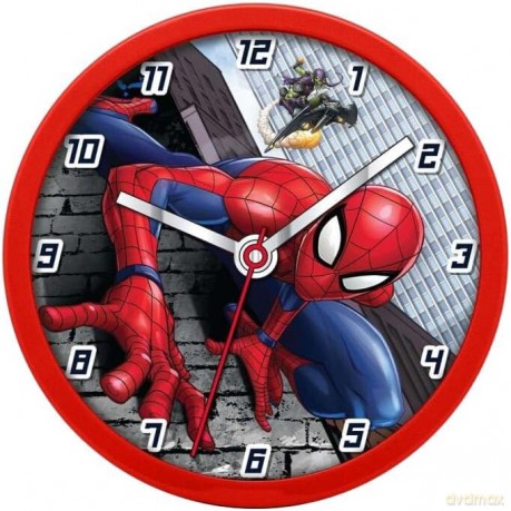 Zegar ścienny Wall clock 25 cm Spiderman SPD3601 Kids
