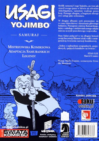 Usagi Yojimbo Samuraj - Stan Sakai [KSIĄŻKA]