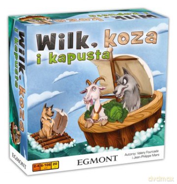 Wilk Koza I Kapusta Gra Planszowa [GRA PLANSZOWA]