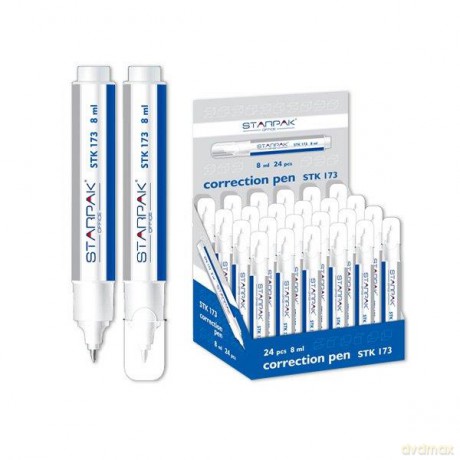 Korektor 8ml metalowa końcówka STK-173