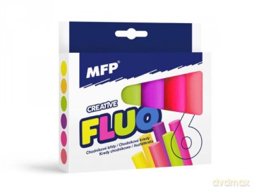 Kreda chodnikowa owalna MFP M Fluo 6 kolorów