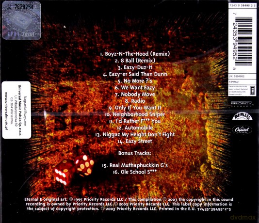 Eazy E: Best Of (Remastered+Bonus Track) [CD]