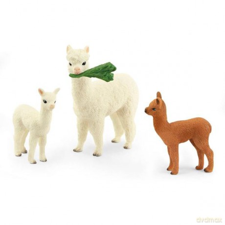 Schleich 42544 Zestaw alpak Wild Life [FIGURKA]
