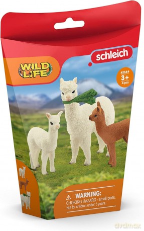 Schleich 42544 Zestaw alpak Wild Life [FIGURKA]