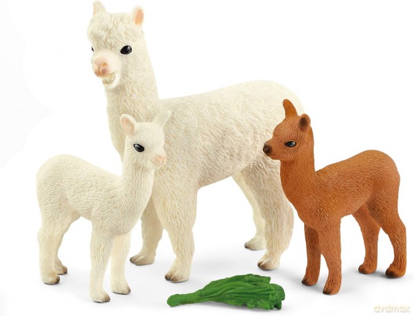 Schleich 42544 Zestaw alpak Wild Life [FIGURKA]