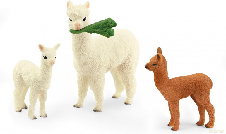 Schleich 42544 Zestaw alpak Wild Life [FIGURKA]