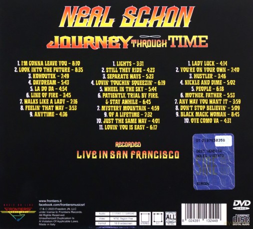 Neal Schon: Journey Through Time [3CD]+[DVD]