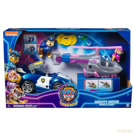 Psi Patrol Film 2: Pojazdy 2pk