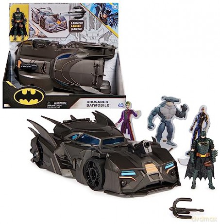 Pojazd Batmobile z figurką 10 cm