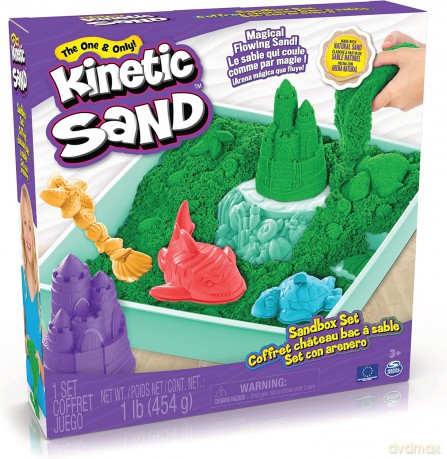 Kinetic Sand - zestaw piaskownica