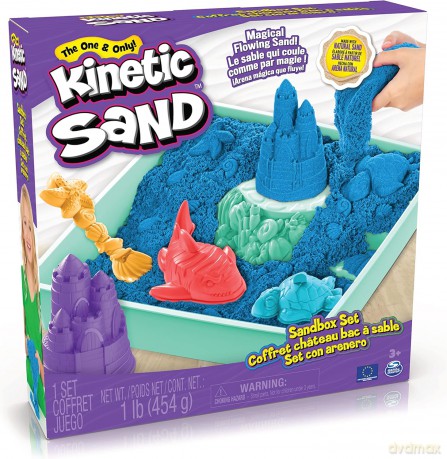 Kinetic Sand - zestaw piaskownica