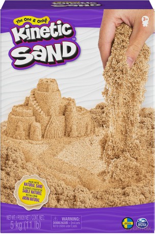 Kinetic Sand - brązowy piasek kinetyczny (5kg)