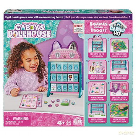 Koci Domek Gabi: 8 gier w 1