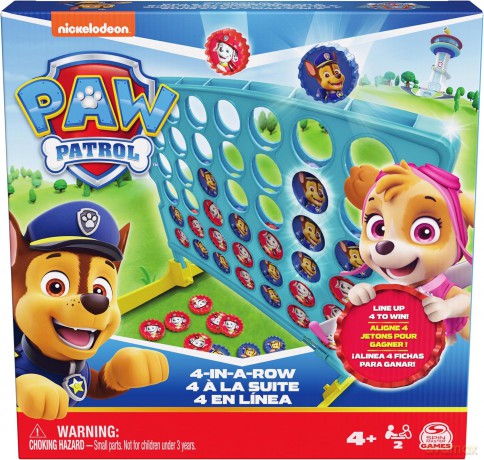Psi Patrol Gra: 4 W Rzędzie [GRA]