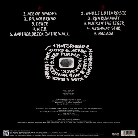 Acid Drinkers: Fishdick (Red) [Winyl]