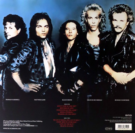 Scorpions: Savage Amusement (Transparent Curacao) [Winyl]
