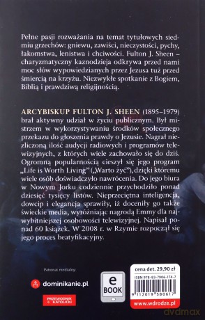 Siedem grzechów głównych - Fulton J. Sheen [KSIĄŻKA]
