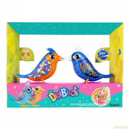 Digibirds Twin Pack Interaktywne ptaszki