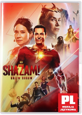 Shazam! Gniew bogów [DVD]