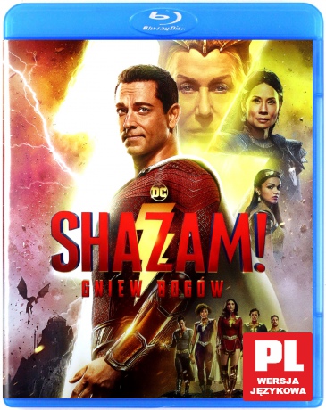 Shazam! Gniew bogów [Blu-Ray]