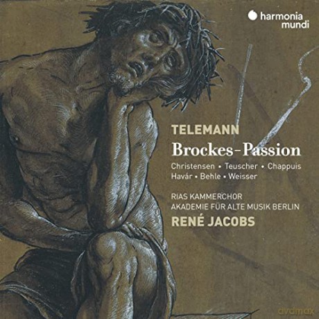 Telemann: Brockes-Passion Akademie Fur Alte Musik Berlin Jacobs RIAS Kammerchoir Christensen (digipack) [2CD]