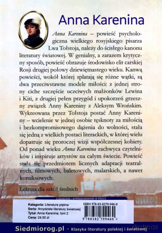 Anna Karenina (Tom 2) - Lew Tołstoj [KSIĄŻKA]