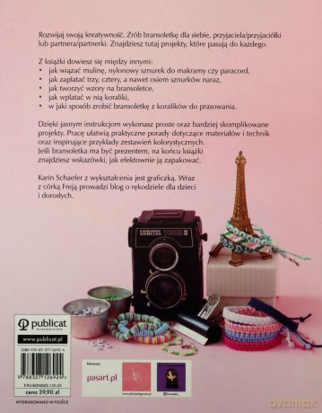 Bransoletki DIY - Karin Schaefer [KSIĄŻKA]