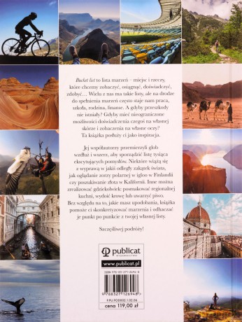 Bucket list 1000 pomysłów na przygody życia - Kath Stathers [KSIĄŻKA]