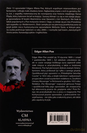 Opowieści przygodowe i fantastyczne (Poe) - Edgar Allan Poe [KSIĄŻKA]