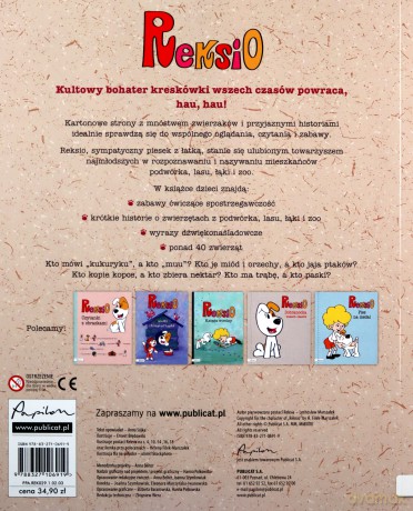 Reksio. Przyjaciel zwierząt [KSIĄŻKA]