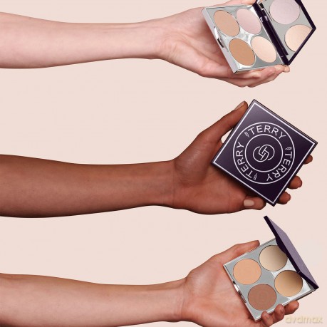 By Terry Hylauronic Hydra-Powder Palette N2 Medium To Warm 4x2,5g