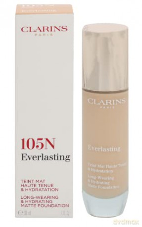 Clarins Everlasting Foundation 105n Nude 30ml