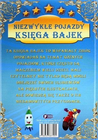 Niezwykłe Pojazdy Księga Bajek Tw [KSIĄŻKA]