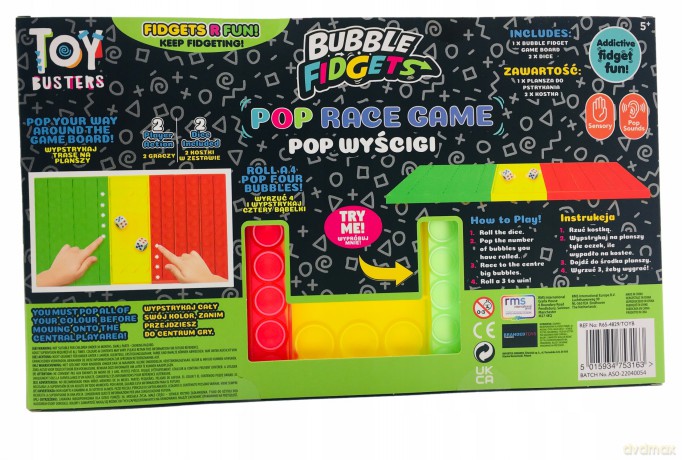 Toy busters Gra POP wyścigi [GRA]